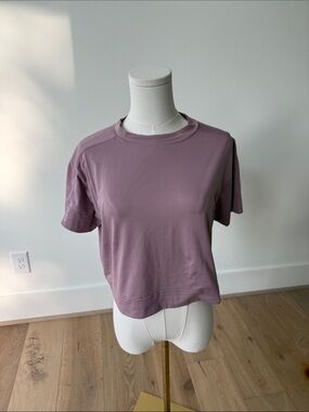 Easton Mauve Short Sleeve Crewneck Tee